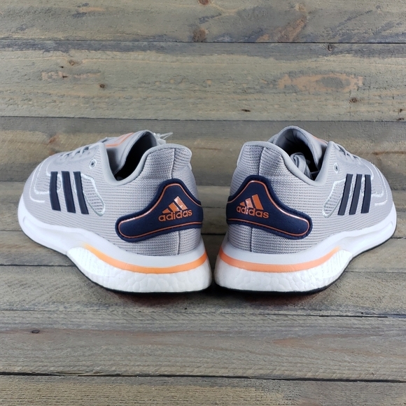 adidas Supernova Boost Bounce Men\'s Running Training Shoes Grey/Navy main image 8